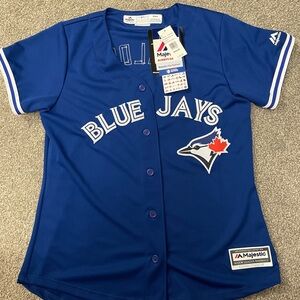 Majestic Royal Blue Baseball Jersey